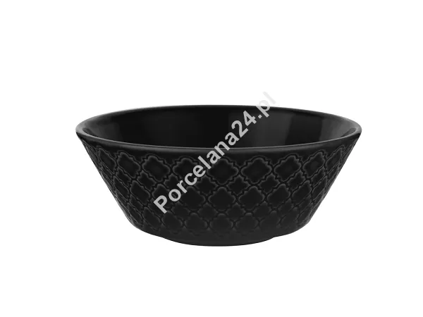 Salaterka okrągła 15 cm Lubiana - Marrakesz Czarny Salaterka okrągła 15 cm Lubiana - Marrakesz Czarny