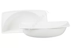Rawierka 21 cm 1/2 (1 szt) Lubiana - Victoria biała (nr 2899)