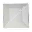 Salaterka 22 x 22 cm Lubiana - Classic White Gold