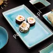 Zestaw do sushi dla 2 osób (6 el.) Tokyo Design Studio - Glassy Turquoise 8154