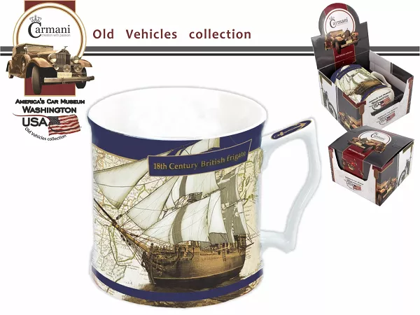 Kubek 0,48 L Carmani -  Old Vehicles Statek British frigate 33.016-5003 Kubek 0,48 L Carmani -  Old Vehicles Statek British frigate 33.016-5003
