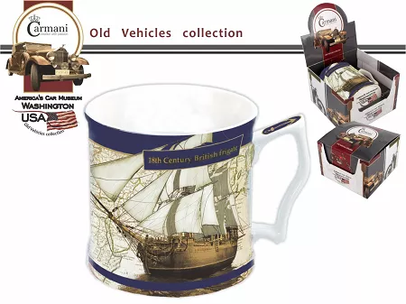 Kubek 0,48 L Carmani -  Old Vehicles Statek British frigate 33.016-5003