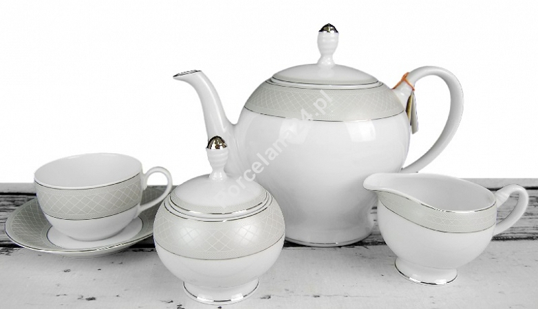 Garnitur do herbaty na 12 osób (27el) Bogucice - Scania 755 Garnitur do herbaty na 12 osób (27el) Bogucice - Scania 755