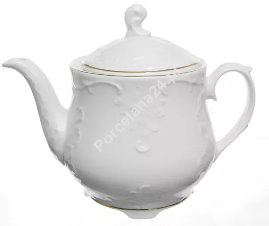 Czajnik 1,1 L Ćmielów - Rococo 3604 ZŁOTA LINIA Czajnik 1,1 L Ćmielów - Rococo 3604 ZŁOTA LINIA