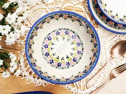 Salaterka 23 cm Bolesławiec - Mariańska Koronka