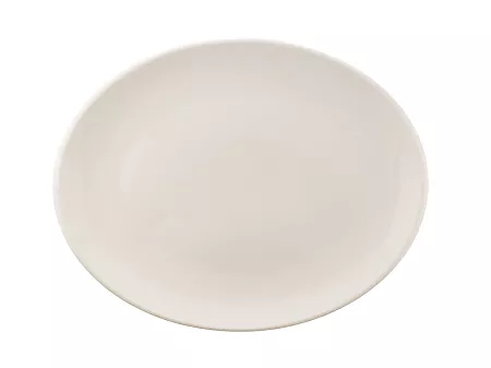 Półmisek owalny 36 cm (gładki) Rinart - Banquet ecru