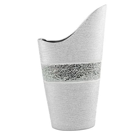 Wazon ceramiczny 40,5 cm QUEEN ISABELL Silver Stone 37.P306-14953 Wazon ceramiczny 40,5 cm QUEEN ISABELL Silver Stone 37.P306-14953