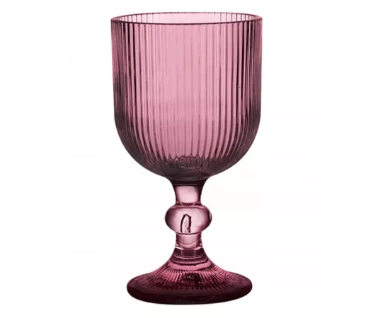 Szklanka na stopce 0,37 L Altom Design - Selena Różowa 07.SEL.7670 Szklanka na stopce 0,37 L Altom Design - Selena Różowa 07.SEL.7670