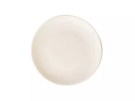 Talerz deserowy 21 cm (gładki) Rinart - Banquet ecru