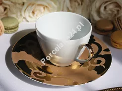 Filiżanka ze spodkiem 0,26 L / 17 cm Porcel - Parisien GIFT BOX 10.PA.FS26