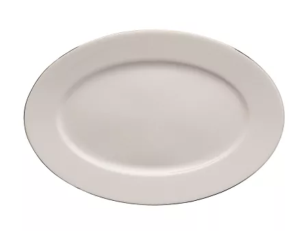 Półmisek owalny 36 cm Chodzież - Yvonne 9718 PLATYNOWA LINIA