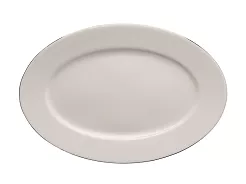 Półmisek owalny 36 cm Chodzież - Yvonne 9718 PLATYNOWA LINIA