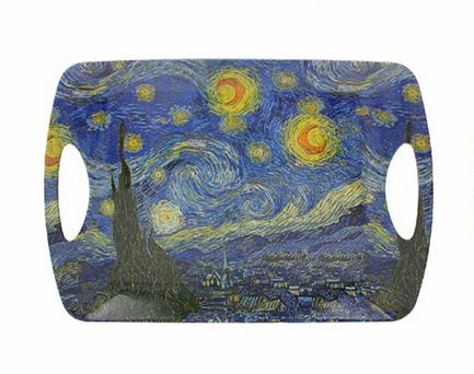 Taca 32 x 47 cm Leonardo England - Vincent van Gogh - Gwiaździsta noc 33.710-4458-GN
