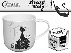 Kubek 0,5 L Carmani - Koty / Crazy Cats Kocia rodzina 33.017-2010