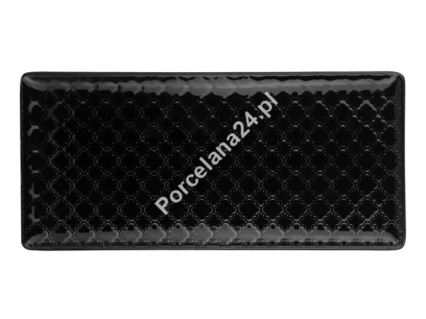 Półmisek prostokątny 29x13 cm Lubiana - Marrakesz Czarny Półmisek prostokątny 29x13 cm Lubiana - Marrakesz Czarny