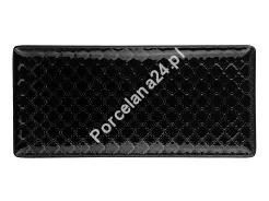 Półmisek prostokątny 29x13 cm Lubiana - Marrakesz Czarny