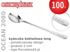 Łyżeczka koktailowa long Ocean Hisar - Logo Porcelana24.pl