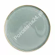 Komplet talerzy na 6 osób (18 el.) Bogucice - Alumina Granite Mint Blue Gold Nordica 1129G