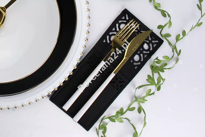 Filcowe etui na sztućce Altom Design - Czarne 07.AK.1727-CZA Filcowe etui na sztućce Altom Design - Czarne 07.AK.1727-CZA