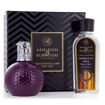 Zestaw lampa zapachowa + wypełnienie 250 ml Ashleigh & Burwood - Damson in Distress + Moroccan Spice PFL709K