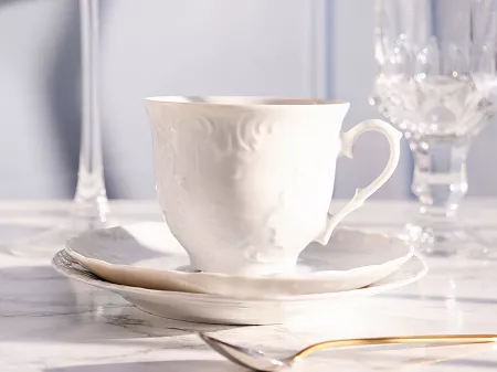 Zestaw do kawy na 6 osób (18el) Ćmielów - Rococo 0001