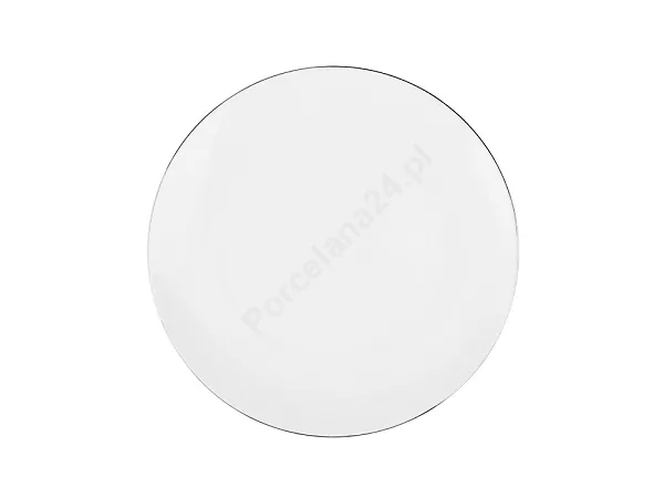 Talerz płytki 27 cm Waza - Modern WA-08P platynowa linia Talerz płytki 27 cm Waza - Modern WA-08P platynowa linia