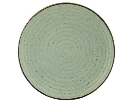 Talerz płytki 27 cm Bogucice - Alumina Circus Green 1115