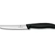 Komplet noży (11el) w bloku Victorinox - Swiss Classic Black V.SC.B.6.7153.11