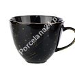 Filiżanka ze spodkiem 0,45 L / 18 cm Bogucice - Zodiak Black 973