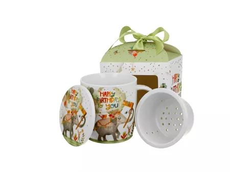 Kubek z zaparzaczem 0,4 L Duo - Happy Birthday 15.HAB.KZ