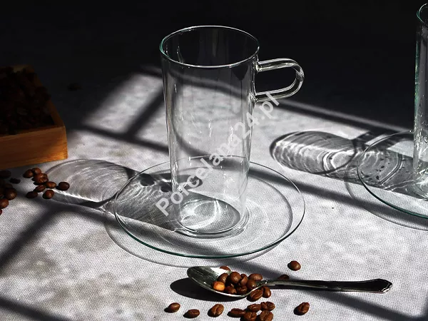 Filiżanka szklana ze spodkiem 0,35 L Trendglas - COSTA III 4E.210724 Filiżanka szklana ze spodkiem 0,35 L Trendglas - COSTA III 4E.210724