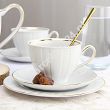 Garnitur do herbaty (kawy) na 12 osób (39 el.) Ćmielów - Oktawa G311 Koronkowa Finezja