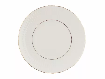 Talerz płytki 28 cm Ćmielów - Sofia 3604 Złoto
