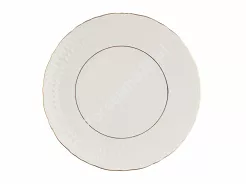 Talerz płytki 28 cm Ćmielów - Sofia 3604 Złoto