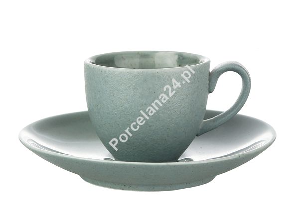 Filiżanka ze spodkiem 0,09 L / 13 cm  Bogucice - Alumina Granite Mint Blue 1129 Filiżanka ze spodkiem 0,09 L / 13 cm  Bogucice - Alumina Granite Mint Blue 1129