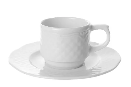 Filiżanka sztaplowana ze spodkiem 0,1 L / 13,5 cm Lubiana - Afrodyta (nr 2670, 2672)