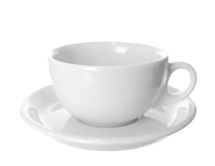 Filiżanka ze spodkiem 0,2 L / 14,5 cm Lubiana - Ameryka (nr 0101, 0112)