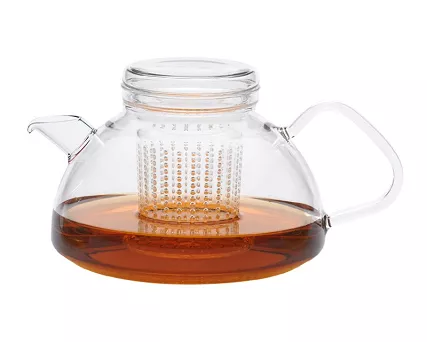 Dzbanek 1,2 L szklany z zaparzaczem plastikowym Trendglas - NOVA+ 4E.105082