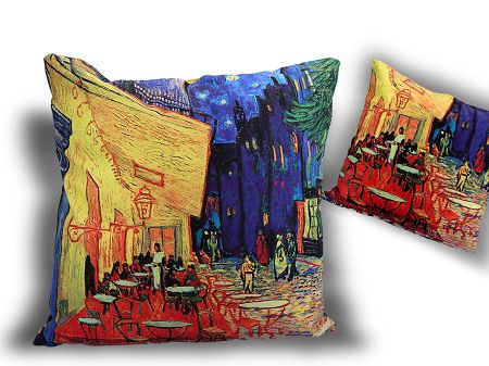 Poduszka 45 cm Hanipol - Vincent van Gogh - Taras kawiarni w nocy  33.021-1704