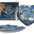 Talerz dekoracyjny w kształcie serca 19 cm Carmani - Vincent van Gogh, Gwieździsta noc 33.198-1440