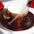 Filiżanka ze spodkiem 0,26 L / 17 cm Porcel - Golden Velvet 10.GOV.FS26