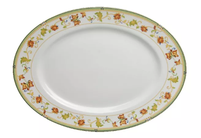 Półmisek owalny 36 cm Bogucice - Jesień / Autumn 156 Półmisek owalny 36 cm Bogucice - Jesień / Autumn 156