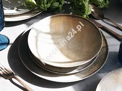 Komplet talerzy na 6 osób (18 el.) Bogucice - Alumina Gobi 1268