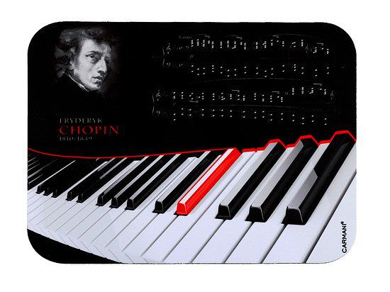 Podkładka pod mysz 18x22 cm Carmani - Fryderyk Chopin 022-0377 Podkładka pod mysz 18x22 cm Carmani - Fryderyk Chopin 022-0377