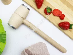 Tłuczek obustronny okuty drewniany Odelo - 1OD.DRE.7027