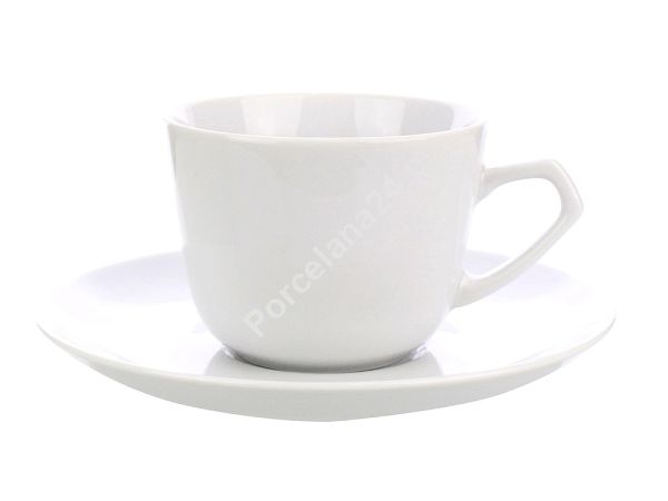 Filiżanka ze spodkiem 0,23 L / 15,5 cm Ćmielów - Pułaski 0001 Filiżanka ze spodkiem 0,23 L / 15,5 cm Ćmielów - Pułaski 0001