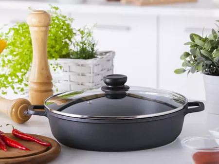 Garnek / Rondel 5,5 L / 32 cm Valdinox - Black 07.BLA.R32
