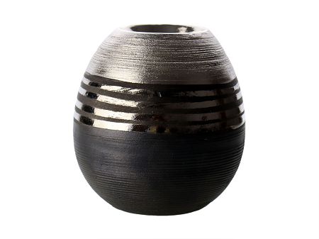 Świecznik ceramiczny 12 cm - (WYPRZEDAŻ) 37.P172-08458