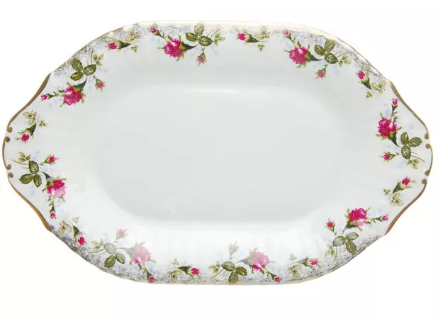 Półmisek 39 cm Chodzież  - Iwona B013 ZŁOCONA RÓŻA Półmisek 39 cm Chodzież  - Iwona B013 ZŁOCONA RÓŻA