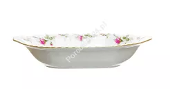 Półmisek do ryb 33 cm Chodzież  - Iwona B013 ZŁOCONA RÓŻA